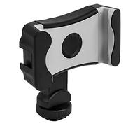 Cold Shoe Phone Clamp With 1/4 Screw Hole Phone Holder Clip For Tripod Mount Fill Light Microphone Multi Expansion