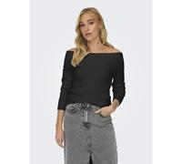 Bestseller A/S ONLKATIA LS Off Shoulder KNT, Black, M