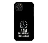 Cold Shower Mental Toughness Cold Exposure Biohacker Morning Case for iPhone 11 Pro Max