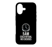 Cold Shower Mental Toughness Cold Exposure Biohacker Morning Case for iPhone 17