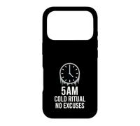Cold Shower Mental Toughness Cold Exposure Biohacker Morning Case for iPhone 17 Pro