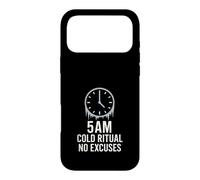 Cold Shower Mental Toughness Cold Exposure Biohacker Morning Case for iPhone 17 Pro Max