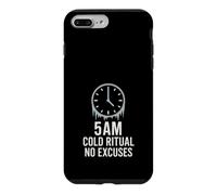 Cold Shower Mental Toughness Cold Exposure Biohacker Morning Case for iPhone 7 Plus/8 Plus