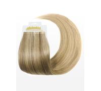 Cold Slim Tape-in Extensions - professional quality - 18” - M18/24 mixed natural dark ash blonde & light ash blonde