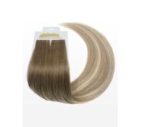 Cold Slim Tape-in Extensions - professional quality - 23” - B18/60 balayage natural dark ash blonde & ash blonde