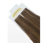 Cold Slim Tape-in Extensions - professional quality - 23” - M6/27 mixed chocolate brown & caramel blonde