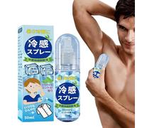 Cold Spray Mint - 100 ml Bottle Portable, Long-Lasting Moisturizer | Summer Cooling Spray for Hot Flashes Outdoor Activities Refreshing Skin Care Accessory Travel Sport Piece