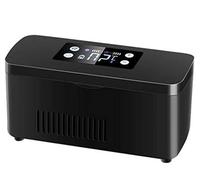 Cold Storage Bag Insulin Cool Box Refrigerator Insulin Fridge Box Insulin Cooler 2-18°C Portable Refrigerated Box Case Smart Touch Buttons Fast Cooling Fridge, Home, Car, Travel, Camping Ins