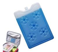 Cold Storage Blocks - Slim Authentic Cooling Gel, 6.10in Ice Bricks with Insulation, Reusable Temperature Pack, Breast Milk Food for Details, Snack Picnic Travel Kitchen Juice Drink