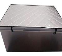 Cold Storage Cabinets And Display Units Refrigerator Cover Sunshade Protector，Freezer Insulation Sun Shield For Outdoor(Blue,60x145 Cm/23.6x57.1in)(Silver,260x145 cm/102.4x57.1in)