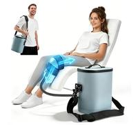Cold Therapy Machine, 15 QT Ice Machine for Knee After Surgery, Portable Cryo Cuff Knee Ice Pack with 5 Flow Levels & Timer, Cryotherapy Freeze Kit for Shoulder/Ankle/Back/Leg Pain Relief,ACL Recovery