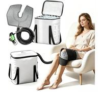 Cold Therapy Machine for Knee Replacement Recovery,FSA-HSA eligible Large Ice Machine post Surgery Recovery System, 3 Adjustable Straps & Universal Compression Pad for Shoulder, Hip, Leg after Surgery
