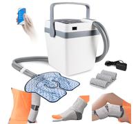 Cold Therapy Machine for Knee Replacement & Shoulder Surgery Recovery | Adjustable Ice Machine for Knee/Shoulder/Hip/Foot | Lightweight Design - Reusable Cold Therapy System for Seniors & Athletes