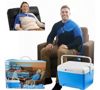 Cold Therapy Machine for Shoulder Recovery-Ice Machine for Shoulder After Surgery With Programmable Timer, Reduce Post-Op Swelling, Rotator Cuff Tears/Sprains, Cryotherapy Pain Relief, Compression Pad