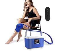 Cold Therapy Machine- Ice Therapy Machine for Knee, Large Capacity Water Tank, Quiet Pump, Adjustable Time and Flow Speed, for Sports Injuries, Knee Pains