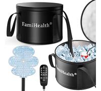 Cold Therapy Machine, Portable Ice Machine for Knee After Surgery Replacement Recovery System with Programmable Controler Quiet Pump Compression Pad for Pain Relief Sport Injuries Sprain Swelling (C)