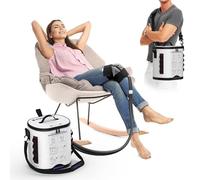 Cold Therapy Machine, Portable Ice Therapy Machine with Programmable Timer for Knee After Surgery, Cryotherapy Freezer Set for Knee, Shoulder, Ankle - Reusable and Wearable Adjustable