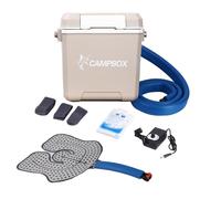 Cold Therapy Machine with Speed Control Ice Machine for Knee After Surgery, Knee Replacement Recovery System, Cryotherapy Pain Relief with Universal Compression Pad for Shoulder, Hip and Ankle (Beige)