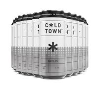 Cold Town Baltic IPA 5.3% ABV | Cold-Fermented Craft Beer | 12 x 440ml Cans | Crisp, Clean & Bold | Scottish IPA with Citrus, Pine & Tropical Fruit Notes | Brewed in Edinburgh