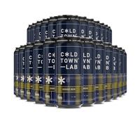Cold Town Doddie Beir Pilsner Beer 4.3% ABV | Scottish Craft Beer | 24 x 440ml Cans | Light, Smooth & Refreshing | Brewed in Partnership with the My Name’s Doddie Foundation | Edinburgh Brewery