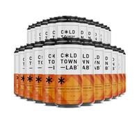 Cold Town Robert The Juice IPA 5.3% ABV | Juicy New England-Style IPA | 24 x 440ml Cans | Bursting with Tropical & Citrus Fruit Flavour | Smooth, Hazy & Bold Scottish Craft Beer