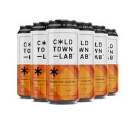 Cold Town Robert The Juice IPA 5.3% ABV | Juicy New England-Style IPA | 6 x 440ml Cans | Bursting with Tropical & Citrus Fruit Flavour | Smooth, Hazy & Bold Scottish Craft Beer