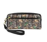 Cold Tree Camouflage Print Pencil Case Makeup Bag for Accessory Cosmetic Stationery Toiletry Travel Companion