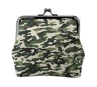 Cold Tree Camouflage - Print Women's Compact Coin Purse with Lock Waterproof for Travel Gifts