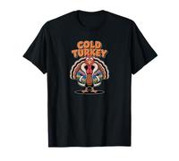 Cold Turkey Kicking Bad Habits Fun Sobriety T-Shirt