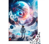 Cold Universe 1000-Piece Jigsaw Puzzle for Adults, 70x50cm/1000pcs, White Pieces with A Smooth Surface; Relaxed Solo Time at Home