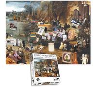 Cold War Steve “Trumscape” 1000 Piece Jigsaw Puzzle - Official CWS Satirical Art Puzzle Made in UK | A3 Guide Poster Included