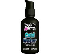 Cold Water Beard Oil - 100ml - With 7 Natural Oils for Conditioning - Aftershave Style Scent - Vegan Friendly - Puddle of Wax - Made in the UK