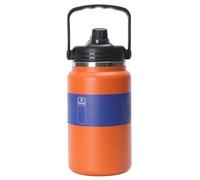 Cold Water Bottle - Sports Flask Stainless Steel | Portable Water Bottle | 5.91x13.39x4.69 Inches, Multi Purpose 4L Container for Beach School Sports Camping Outdoor Hiking Travel Cycling