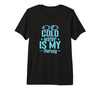 Cold Water is My Therapy Swim Premium T-Shirt