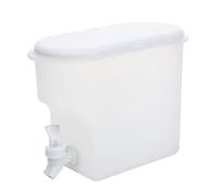 Cold Water Kettle with Tap - Drink 3.5L, Cold Water Kettle Dispenser, No Leaking, Refrigerator Drink Dispenser, Large Capacity | Water Bottles for Juice, Lemonade, Coffee, Tea, Milk