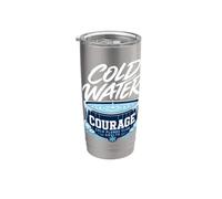 Cold Water Plunge Courage Club Stainless Steel Insulated Tumbler