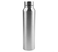 Cold water stainless steel bottle with single layer construction, large capacity for outdoor activities like hiking and cycling (1000ML)