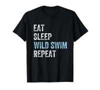 Cold Water Swimming Wild Swimmer Outdoors Sea Swim Extreme T-Shirt