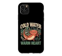 Cold Water Warm Heart Axolotl Aquarium Lover Case for iPhone 11 Pro Max