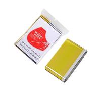 Cold Weather Space Blanket | Reflective Foil Insulated Trap - 130x210cm Survival Safety Blankets | for Outdoor Camping Hiking Travel Climbing Winter Cold Weather Snow