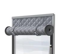 Cold Weather Window Cover - 56.69 Inches Draft Blocker | Winter Insulation Blanket - Oxford Cotton Window Insulation Cover For Heat Retention Draft Sealing Homes Apartments RVs And Energy Saving