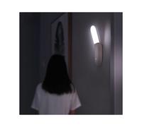 (Cold White) PIR LED Motion Sensor Light Y-Shape Aisle Light Magnetic Bedside Emergency Night Light Closet Wardrobe Stairs 0.5W USB