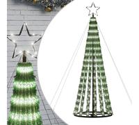 (cold white) vidaXL Christmas Tree Light Christmas Decoration Fairy Light Cone 275 LEDs