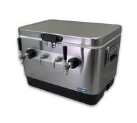 Coldbreak Brewing Equipment CBJB2TSBE Portable Beer and Wine Dispenser, 2 Tap Jockey Box