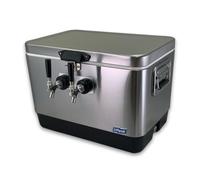 COLDBREAK Jockey Box, 2 Tap, Portable Beer and Wine Dispenser