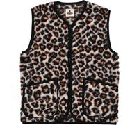 ColdBreaker - Sleeveless wool jacket - Vest Adult Pepitko Leopard for Women in Wool - Size S - Beige Beige S