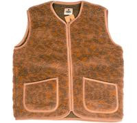 ColdBreaker - Sleeveless wool jacket - Vest Adult Pepitko Ultralight Pattern Panter Camelio for Women in Wool - Size S - Brown Brown S