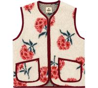 ColdBreaker - Sleeveless wool jacket - Women's - Vest Pepitko Ultralight - Vest Pepitko Ultralight Pattern Peony for Women in Wool - Size S - Beige Beige S