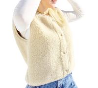 ColdBreaker - Veste sans manches en laine - Vest Tyb Ultralight Light Beige for Women in Wool - Size S Beige S