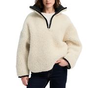 ColdBreaker - Wool Fleeces oversize - Sweatshirt Adult BEL Off White for Women in Wool - Size XXS/XS White XXS/XS